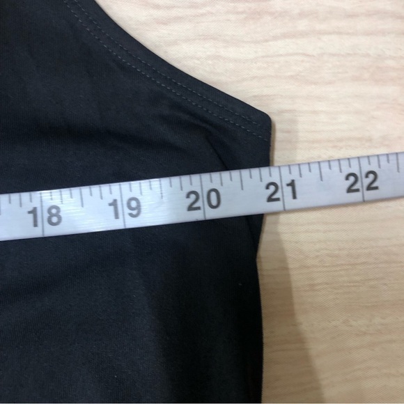Chicos Nylon Blend Shell Tank Black Size 3 (US XL 16) - Picture 4 of 5
